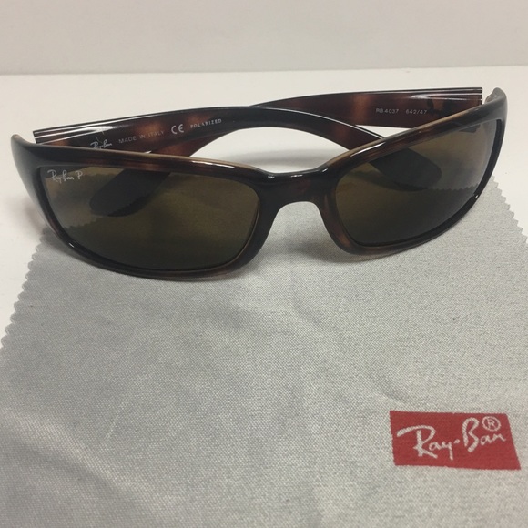 🇮🇹 Ray-Ban RB4037 642/47 Shot Extreme Sunglasses - Picture 2 of 8